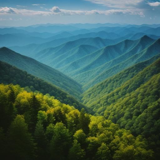 AI Image of the Great Smoky Mountains