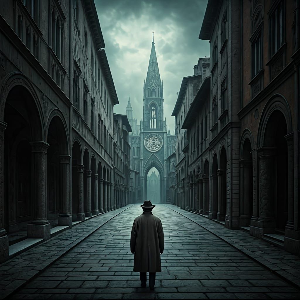 Dylan Dog's Gothic Adventure in Victorian Town