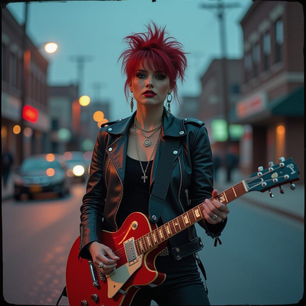 Queen of Gutter Punks, 1986 Cinematic Film Still