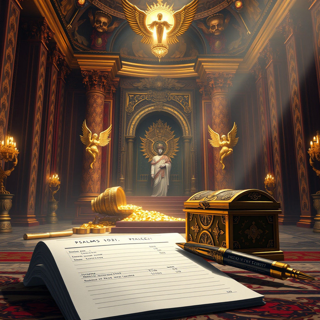 Ornate Temple: A Divine Offering in High-Fantasy Style