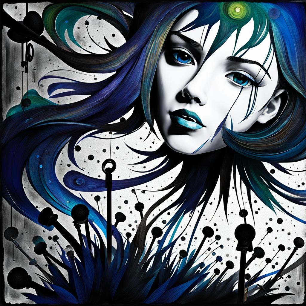 Wind Chimes Created from Antique Keys