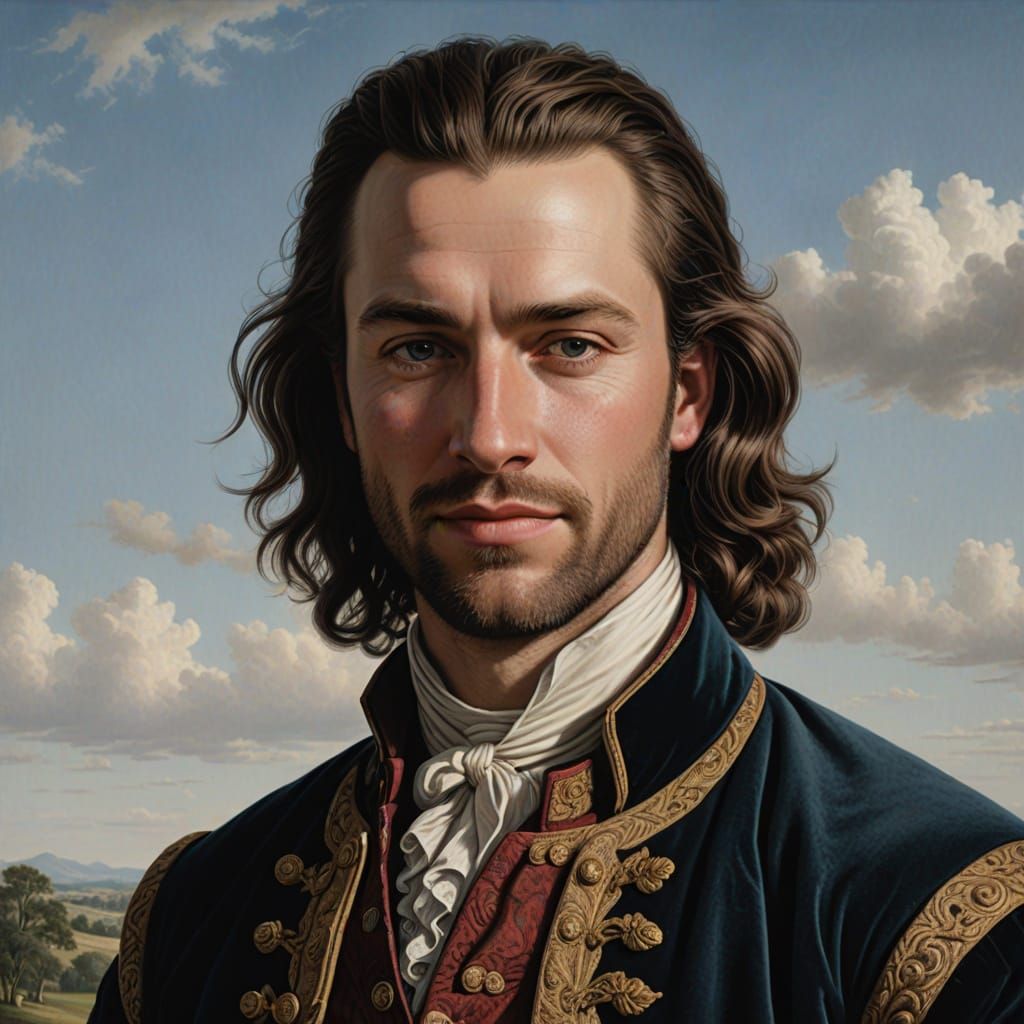 1736 Portrait of an American Man