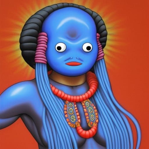 Mr. Popo Hyperrealistic Likeness as Digital Art