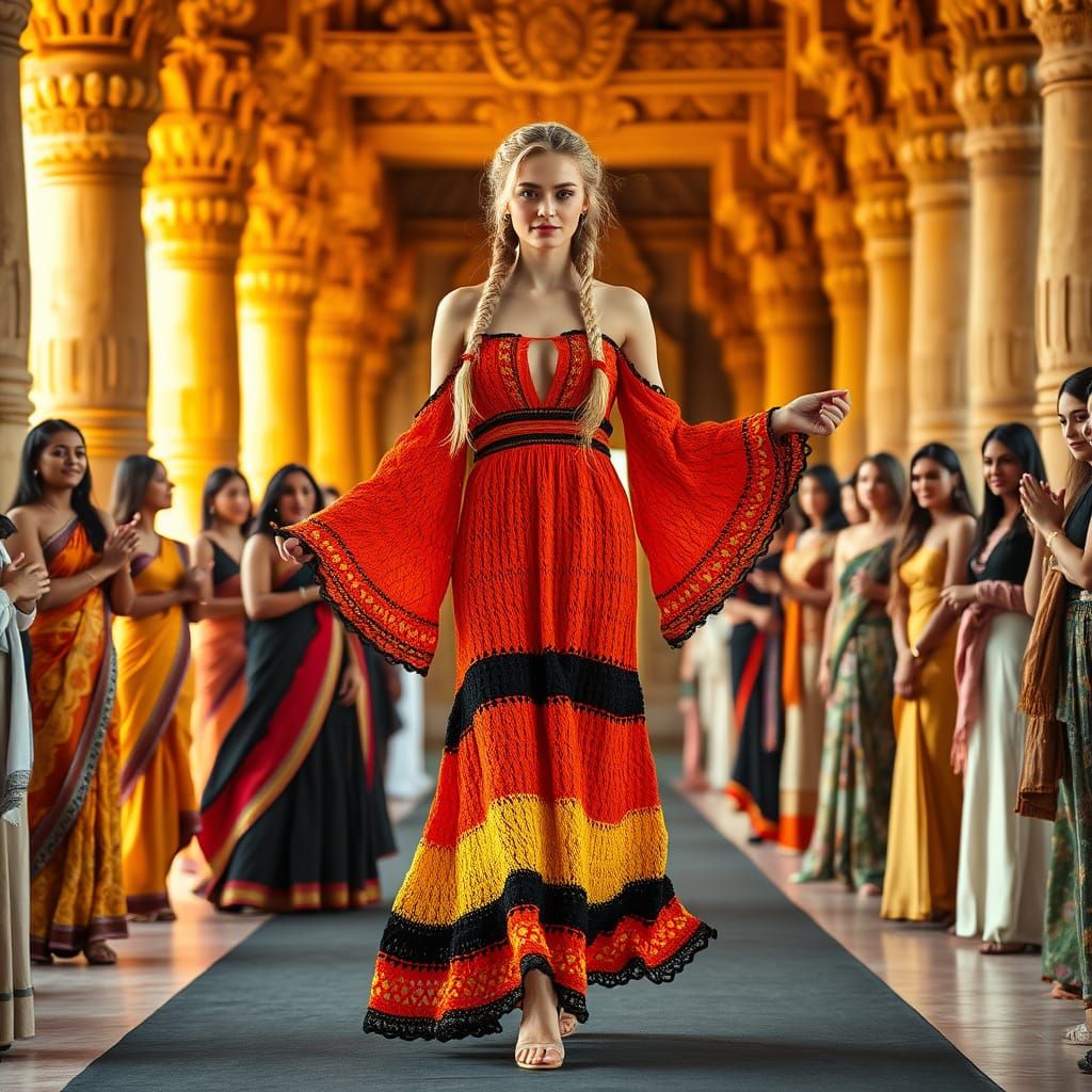 Temple of Style: A Fusion of Tradition and High Fashion