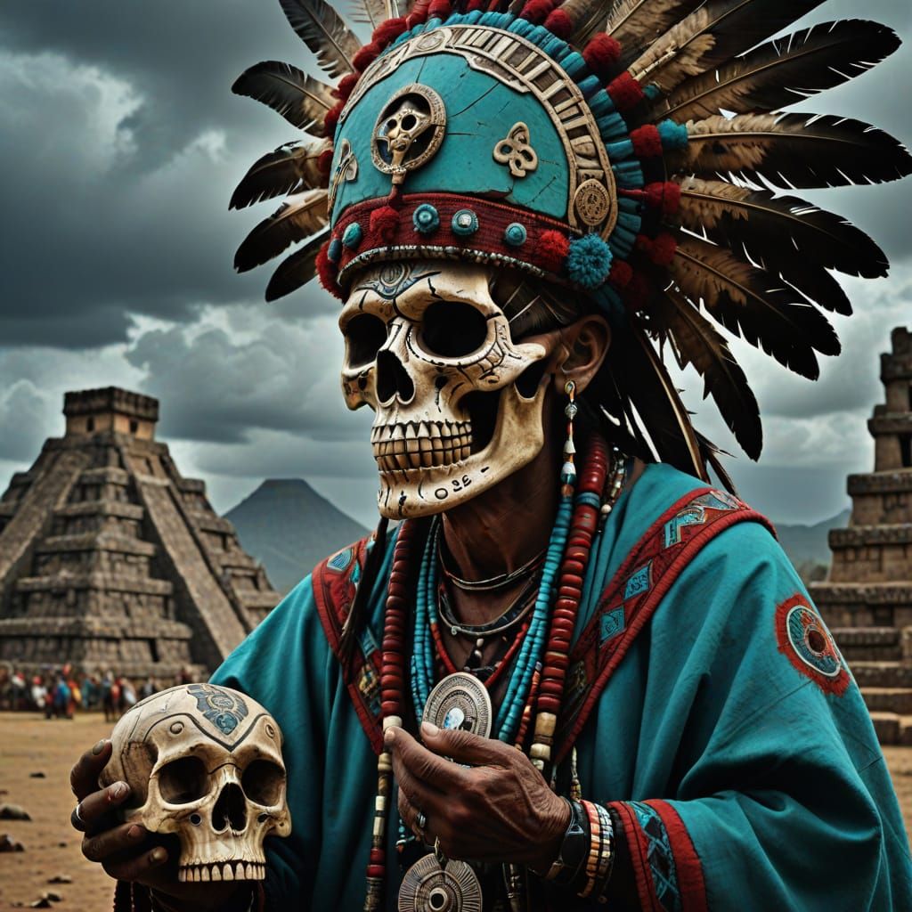 Shamanic Ritual in Mesoamerican Splendor