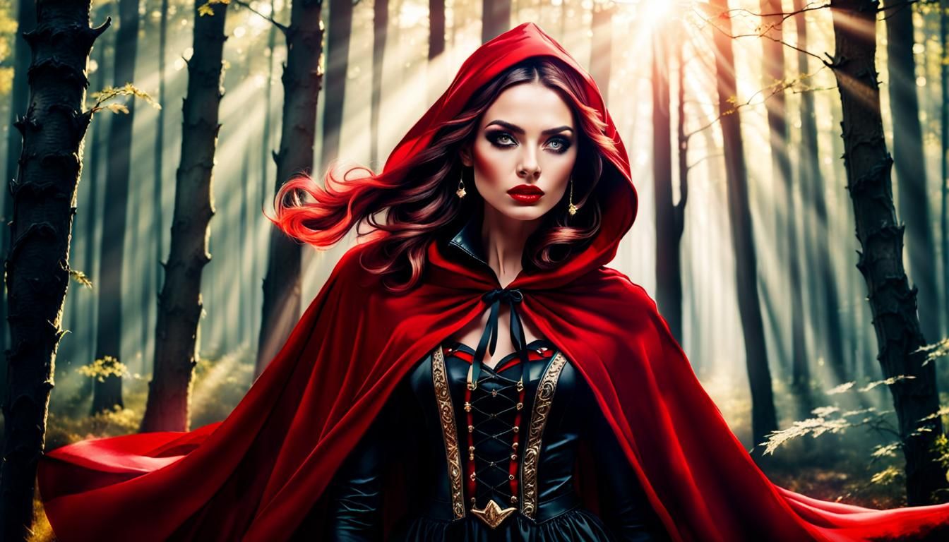 Little Red Riding Hood: A Fashion Portrait