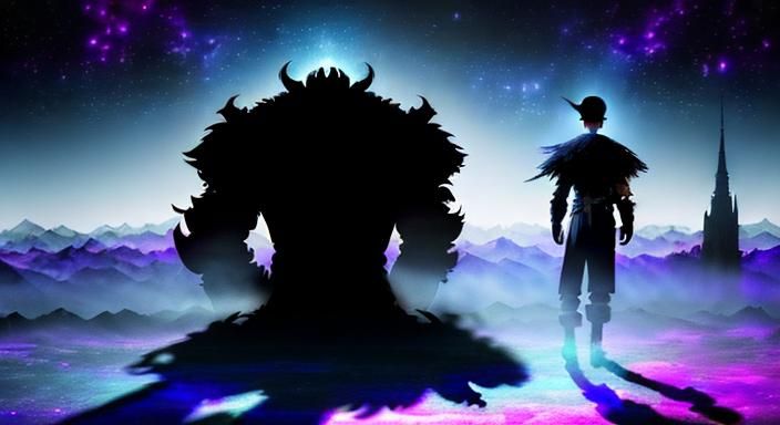 Eerie Surreal Fantasy Portrait in Hyperrealistic Style