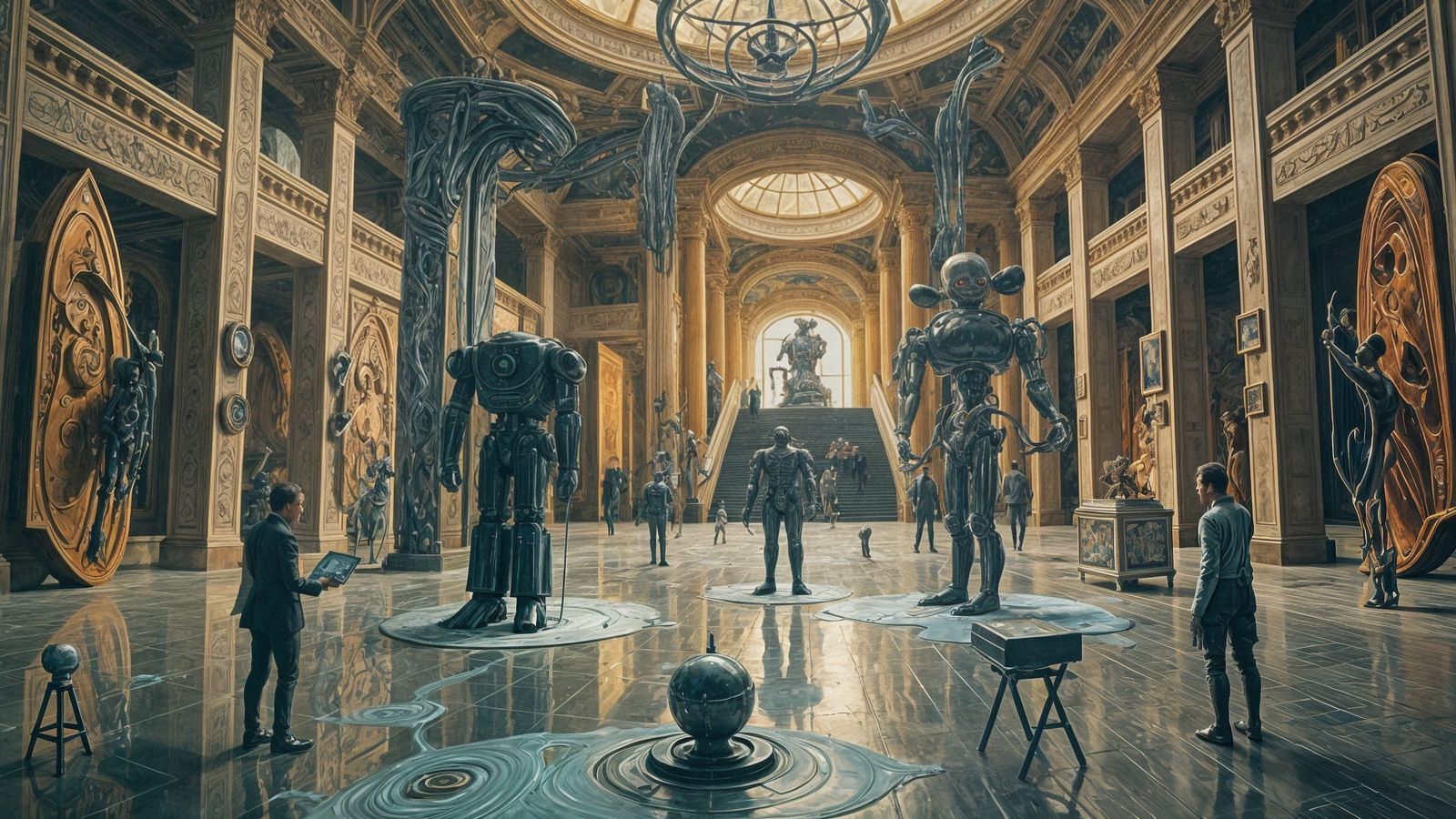 Surreal Museum: Signal Amplification in Dali Style