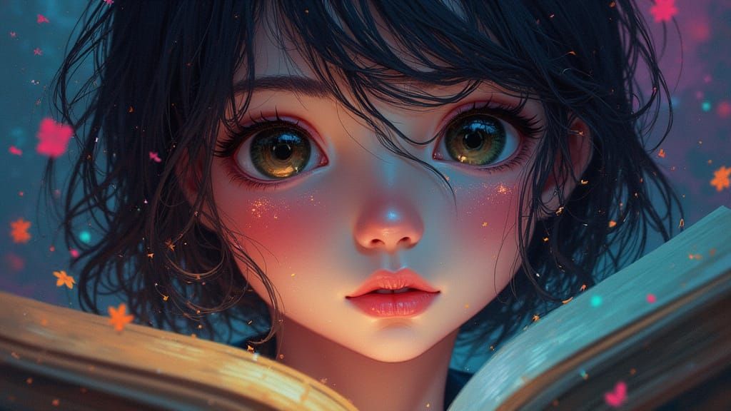 Mystical Girl's Bookish Dream