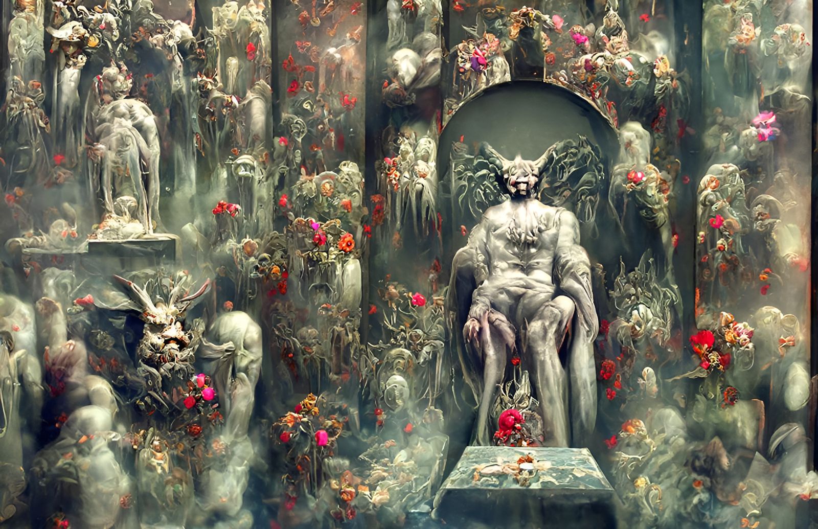 Lucifer, Prince of Darkness in Hyperrealist Digital Art