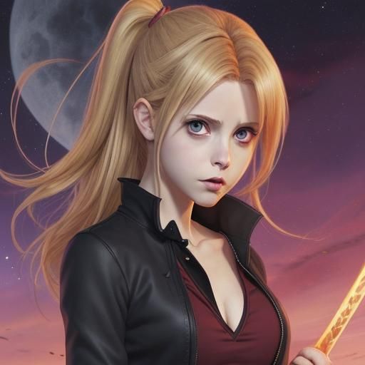 Buffy in Anime Key Visual Style
