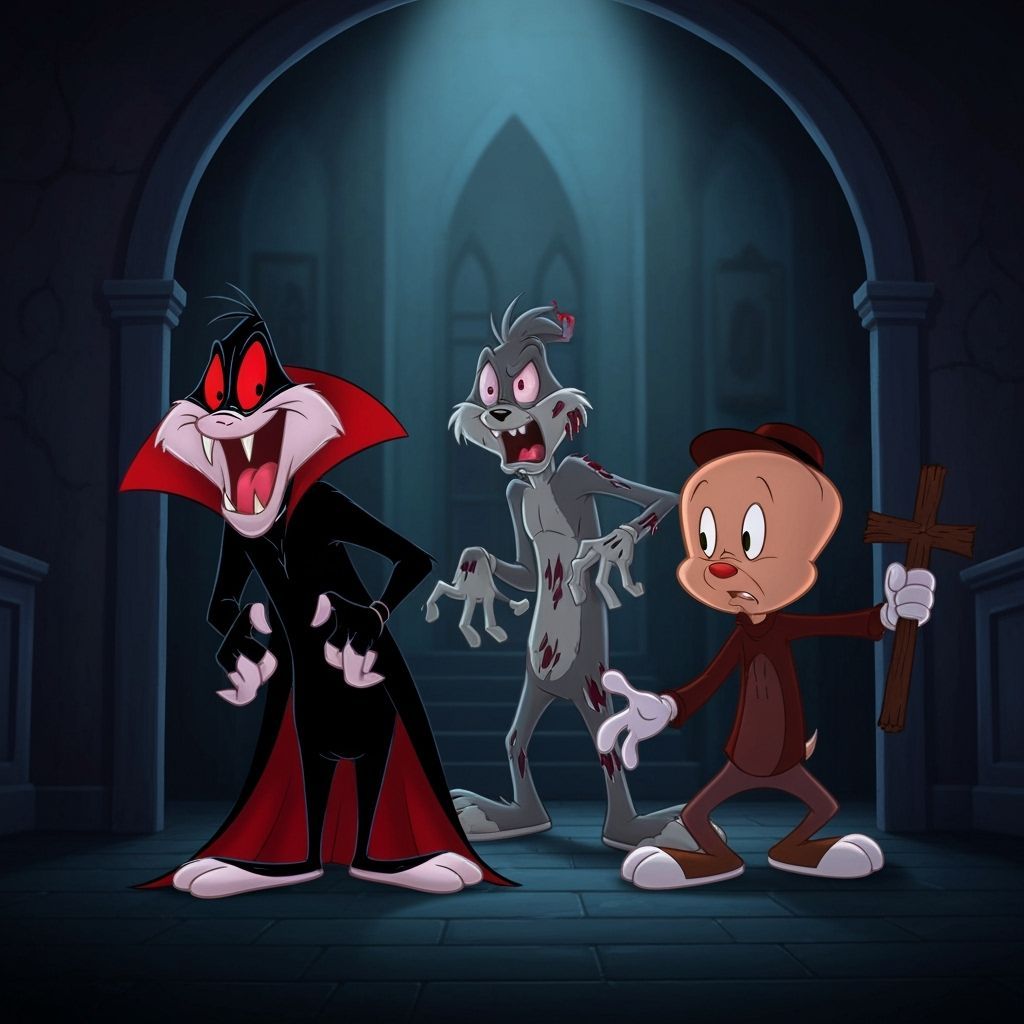 Looney Tunes Horror: Daffy, Bugs, and Porky
