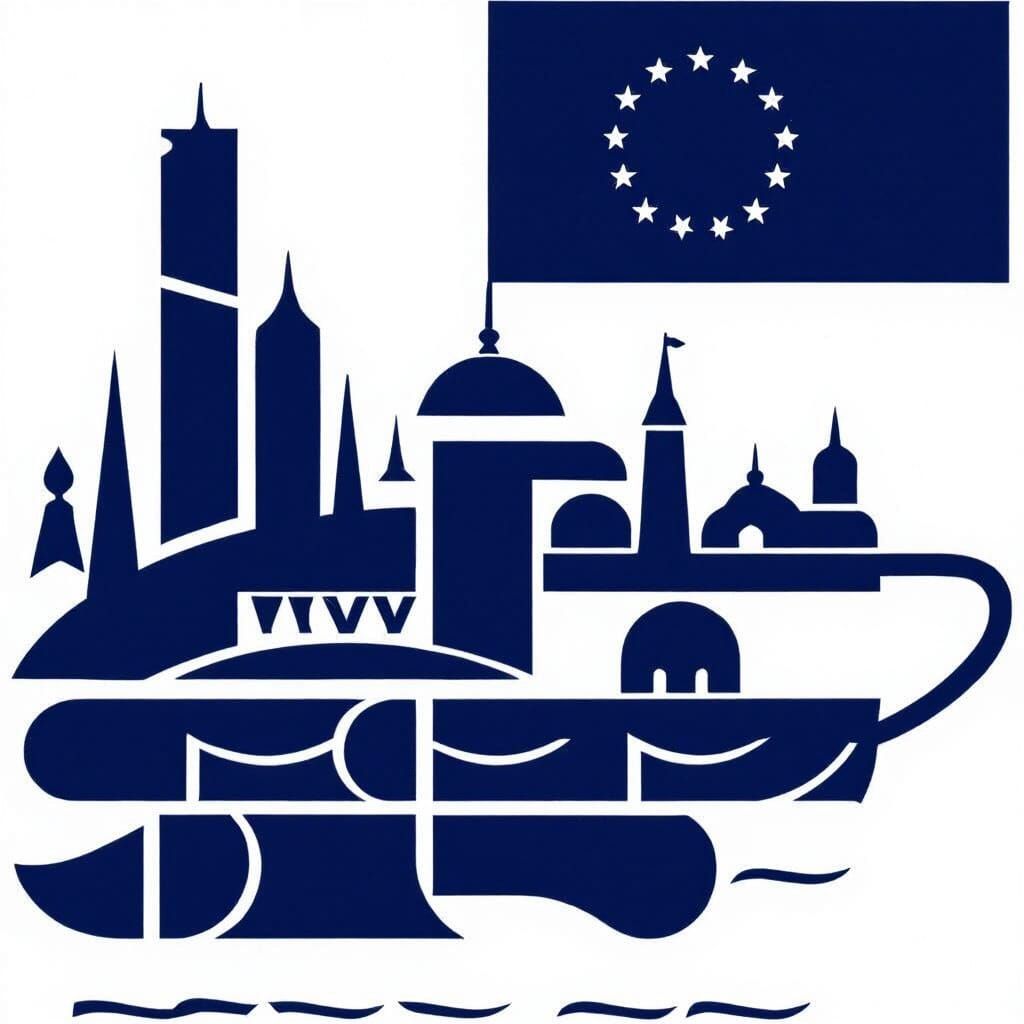 Ethereal Cosmic Landscape with Light Portal