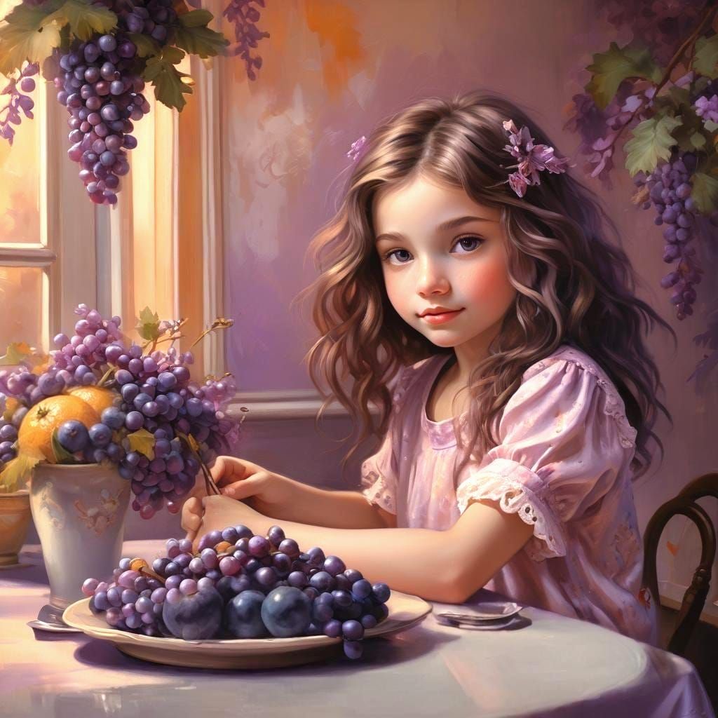 PURPLE & ORANGE