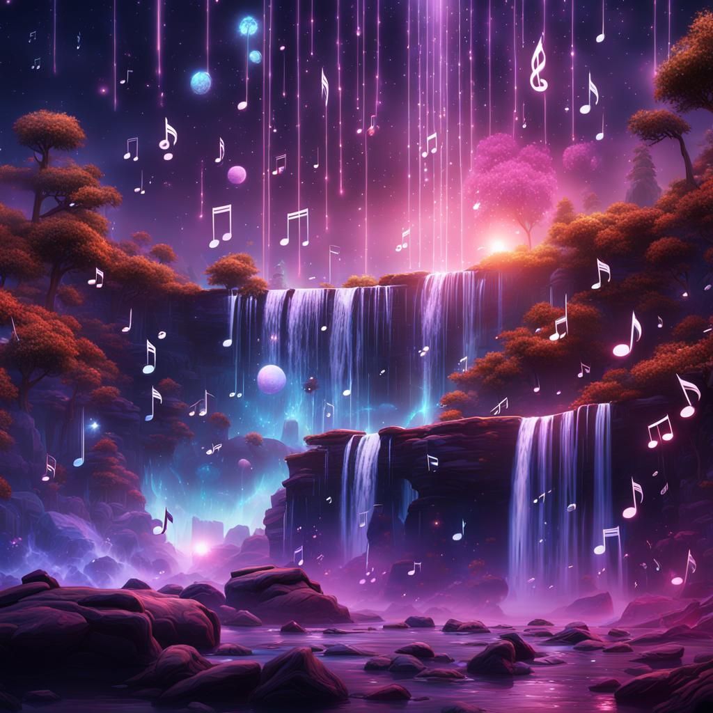 Musical Waterfalls in a Hip Hop Galaxy