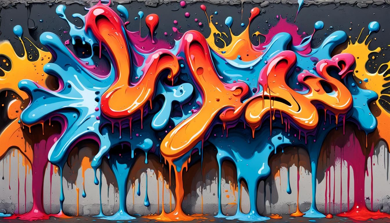 Vibrant (SL)
graffiti art, splash art, street art, spray pai...