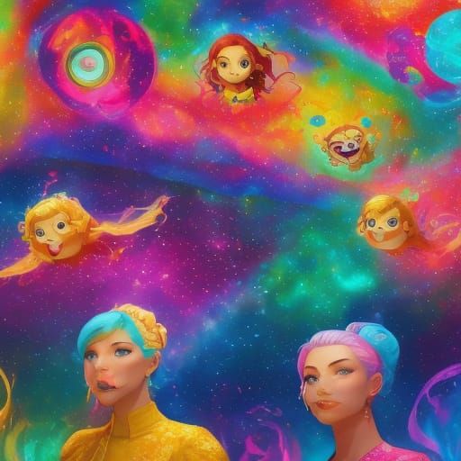 The Loud Siblings: Vibrant Cartoon Comic Book Art