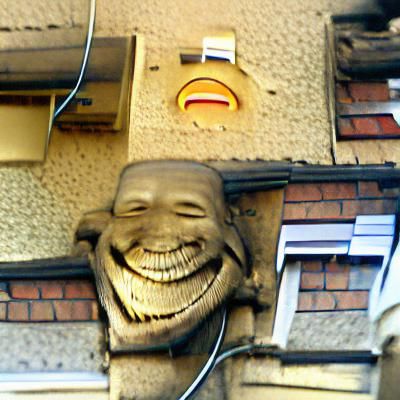 Smiling Man Filled with Joy and Happiness