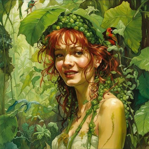 AI Generated Nature Portrait