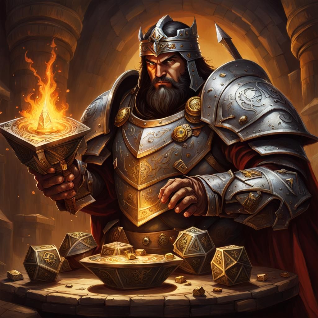 Goliath Warrior in Runic Plate Armor