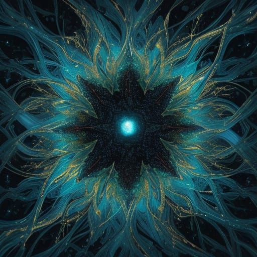 Surreal Crystalline Horror Unfolds Within