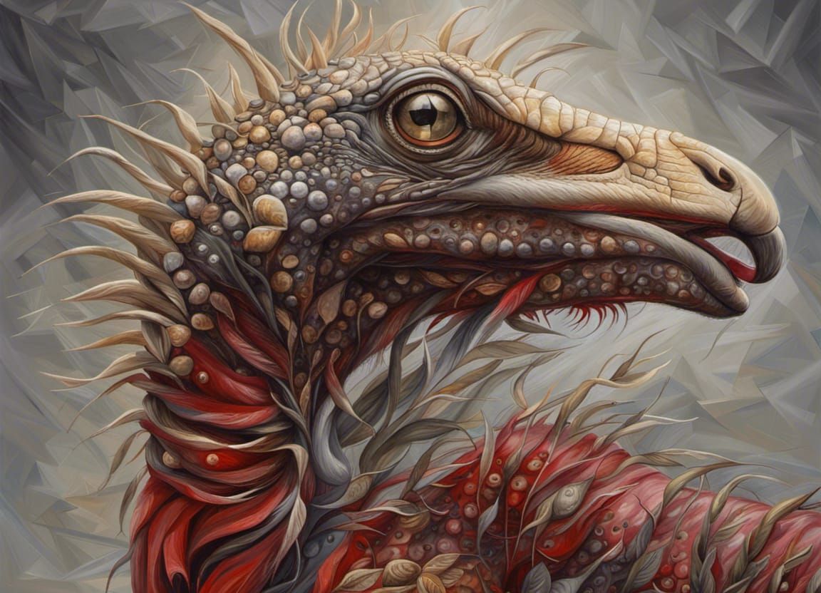 Speculative Zoology in Oil Paint and Acrylic