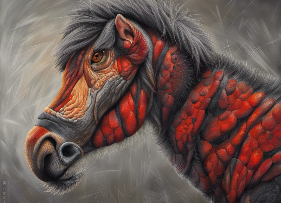 Speculative Zoology in Oil Paint, 8K Resolution