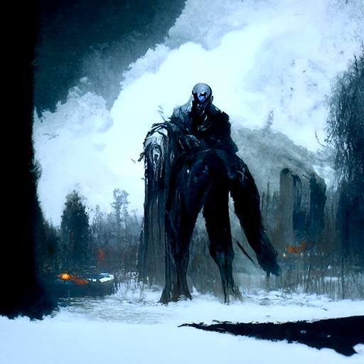 Sinister Wraith by Rutkowski: A Dark Fantasy Art