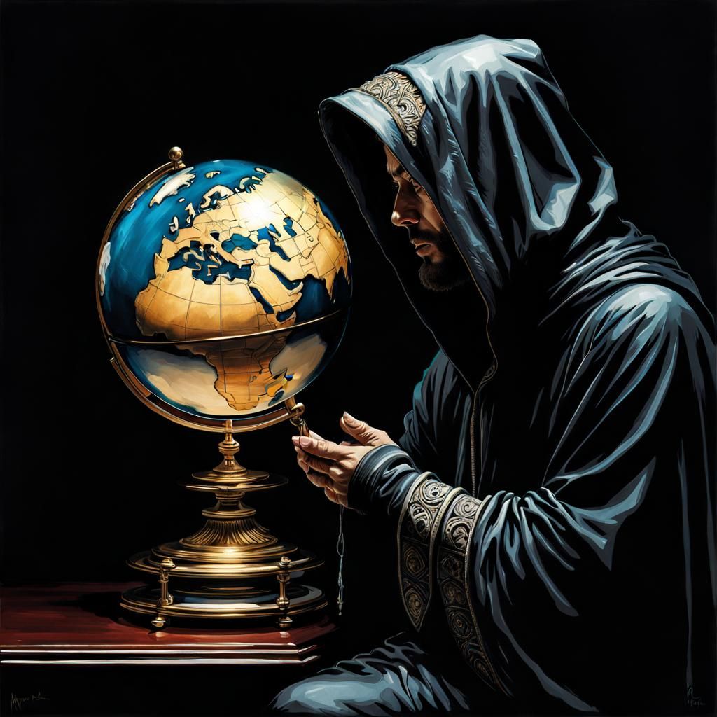 Contemplating the world…