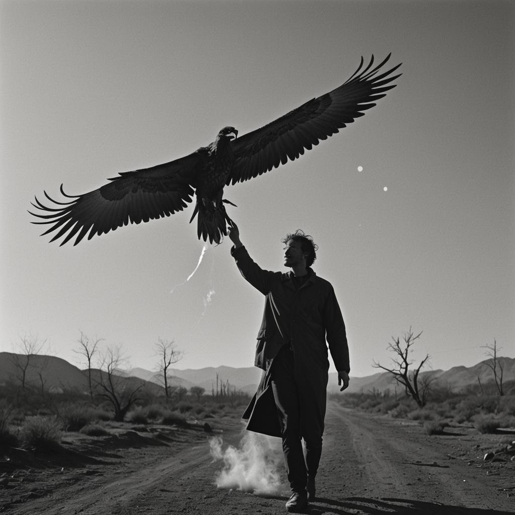 Phoenix Rising: A Cinematic Still of Rebirth