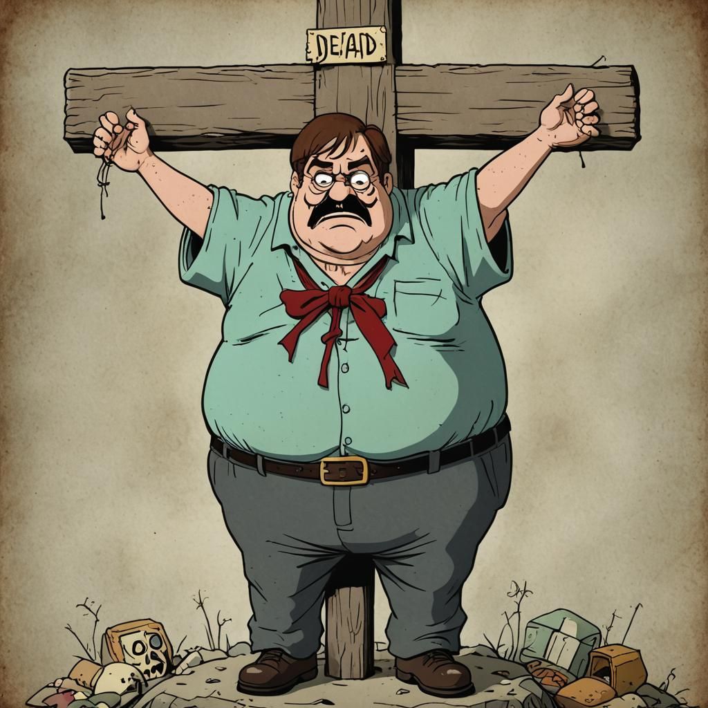 Offensive Depiction of Cartoon Character