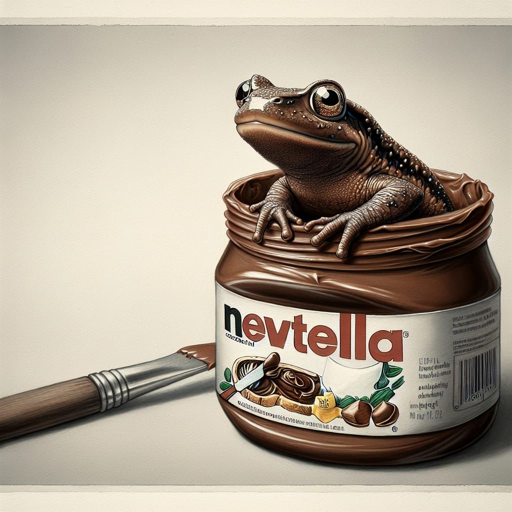 Newtella: A Tiny Newt's Chocolate Adventure