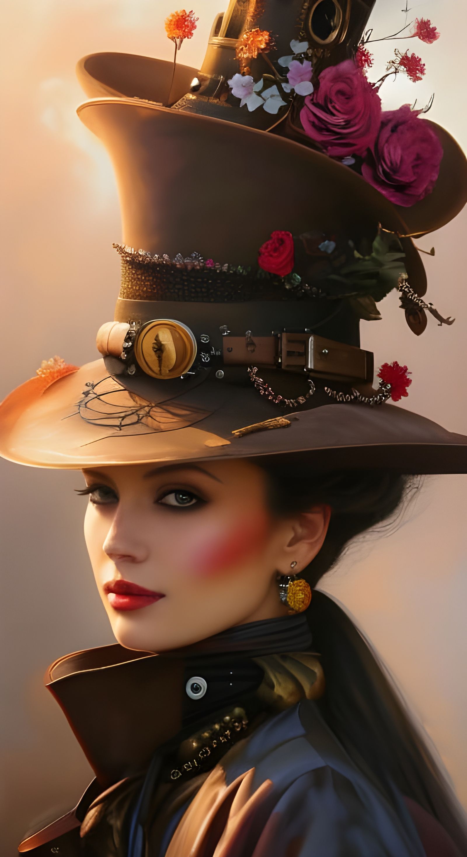 Fabulous Victorian Steampunk Hat.