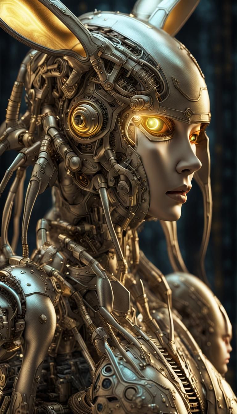 "Human-rabbit hybrid" #6