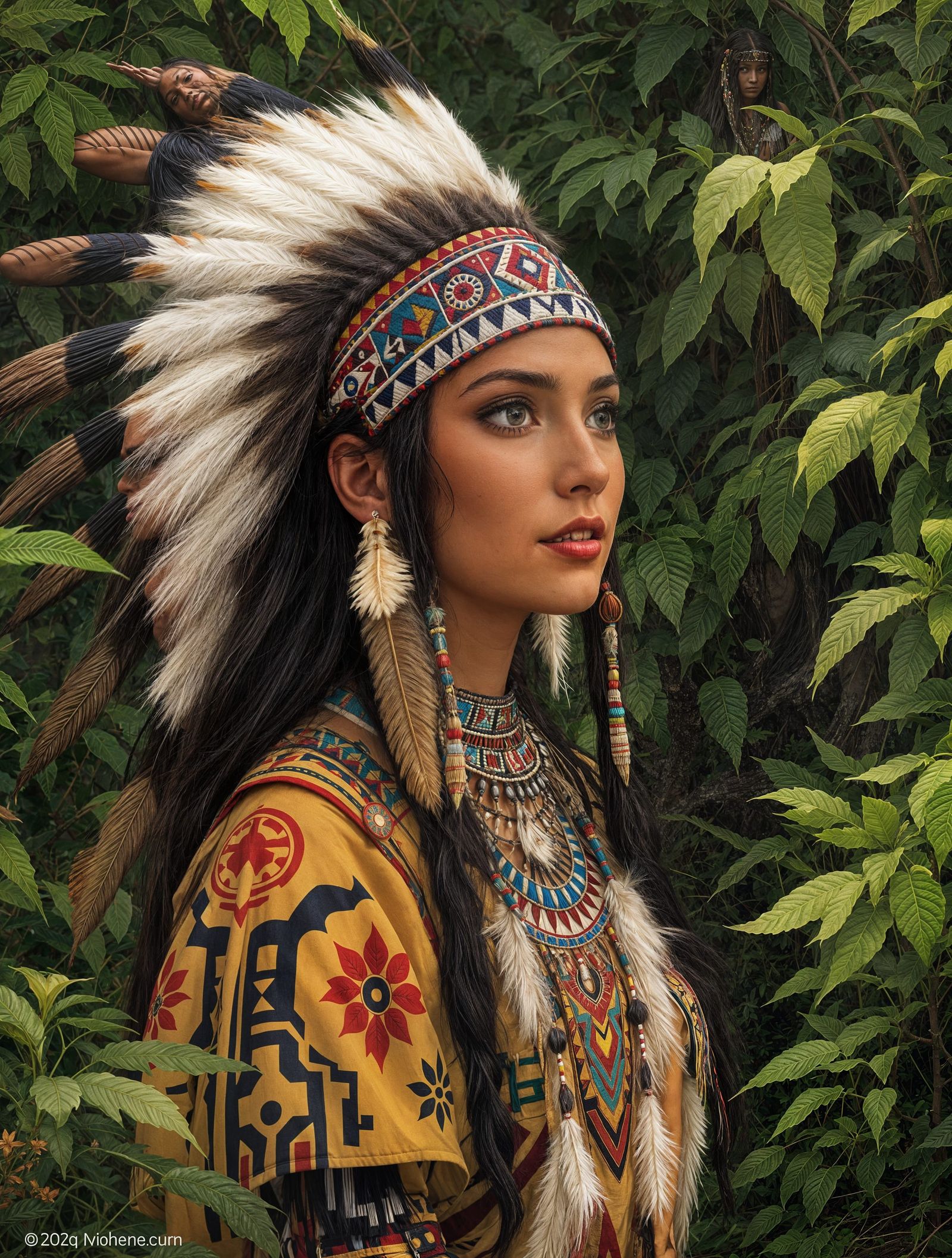 Native American Princess Portrait
