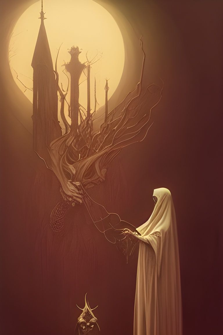 Macabre Cult of the Witch: Dark Horror Art