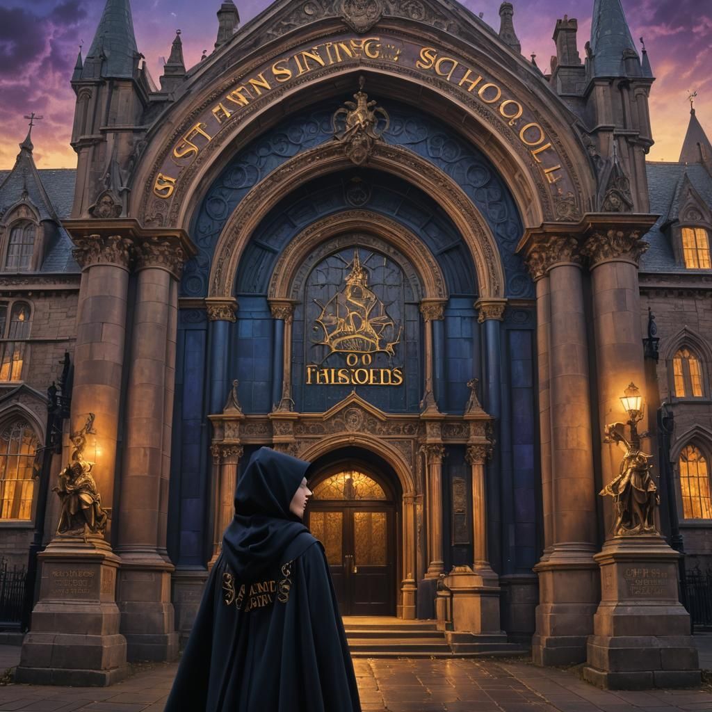 Mysterious Woman at St Annes School