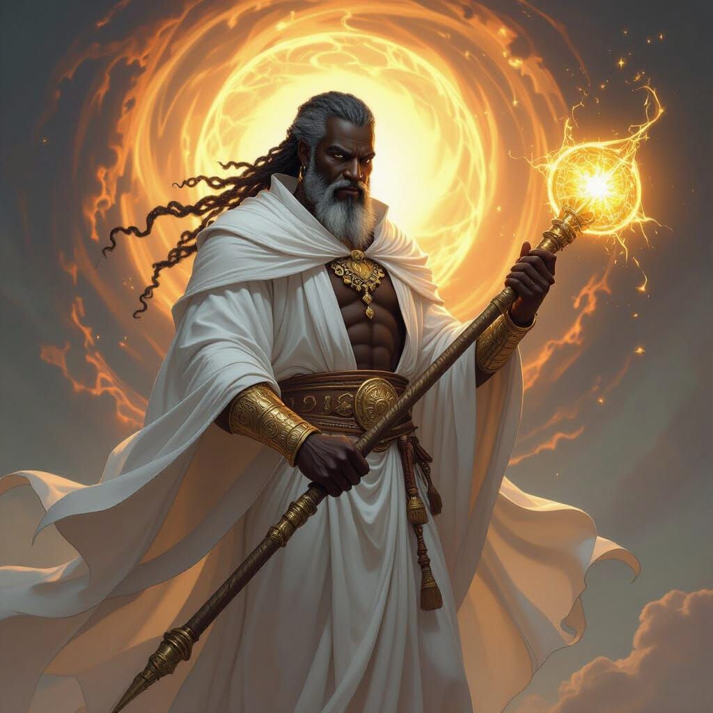 Pelor, the Dawn Father, Wielding Light