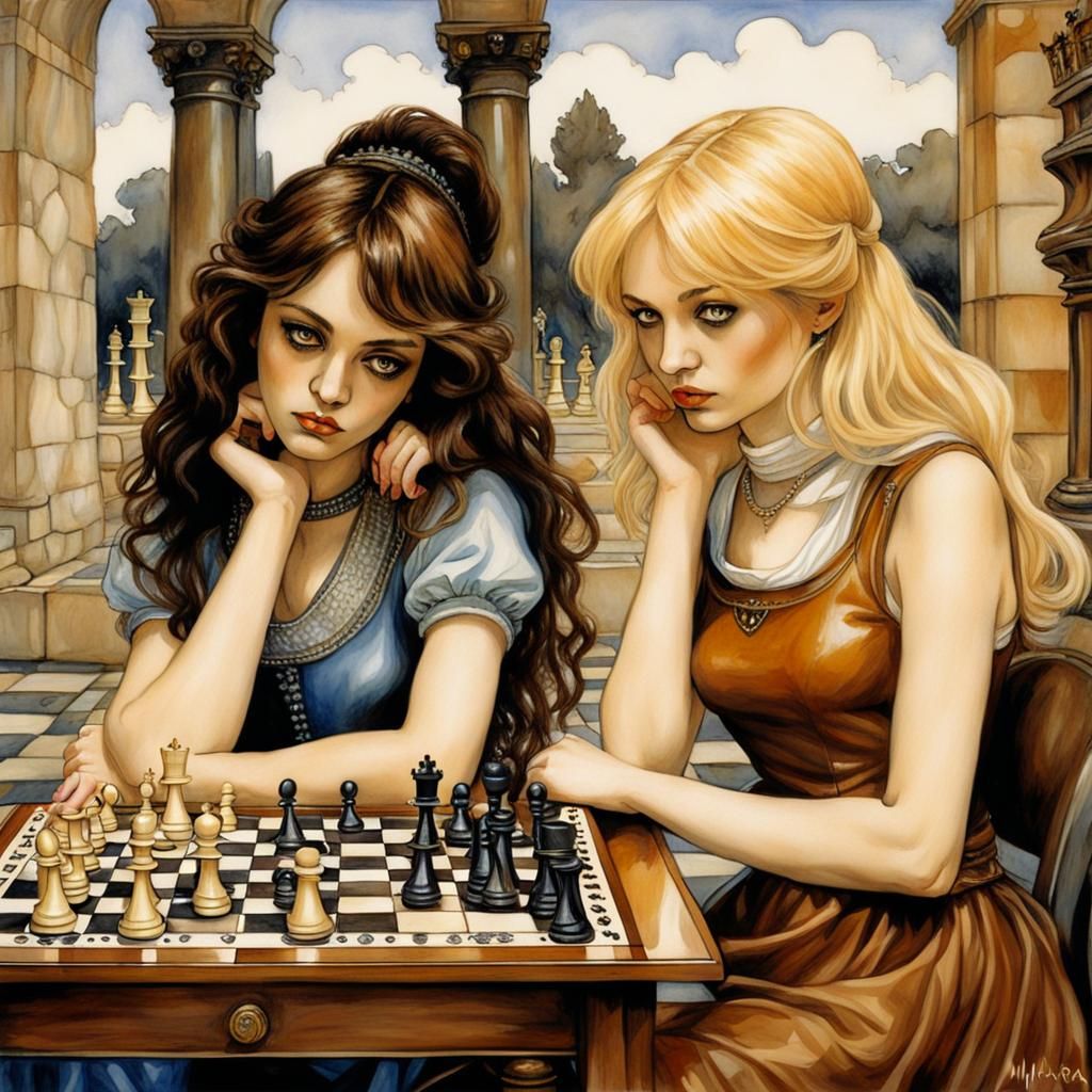 Bored Chess Players