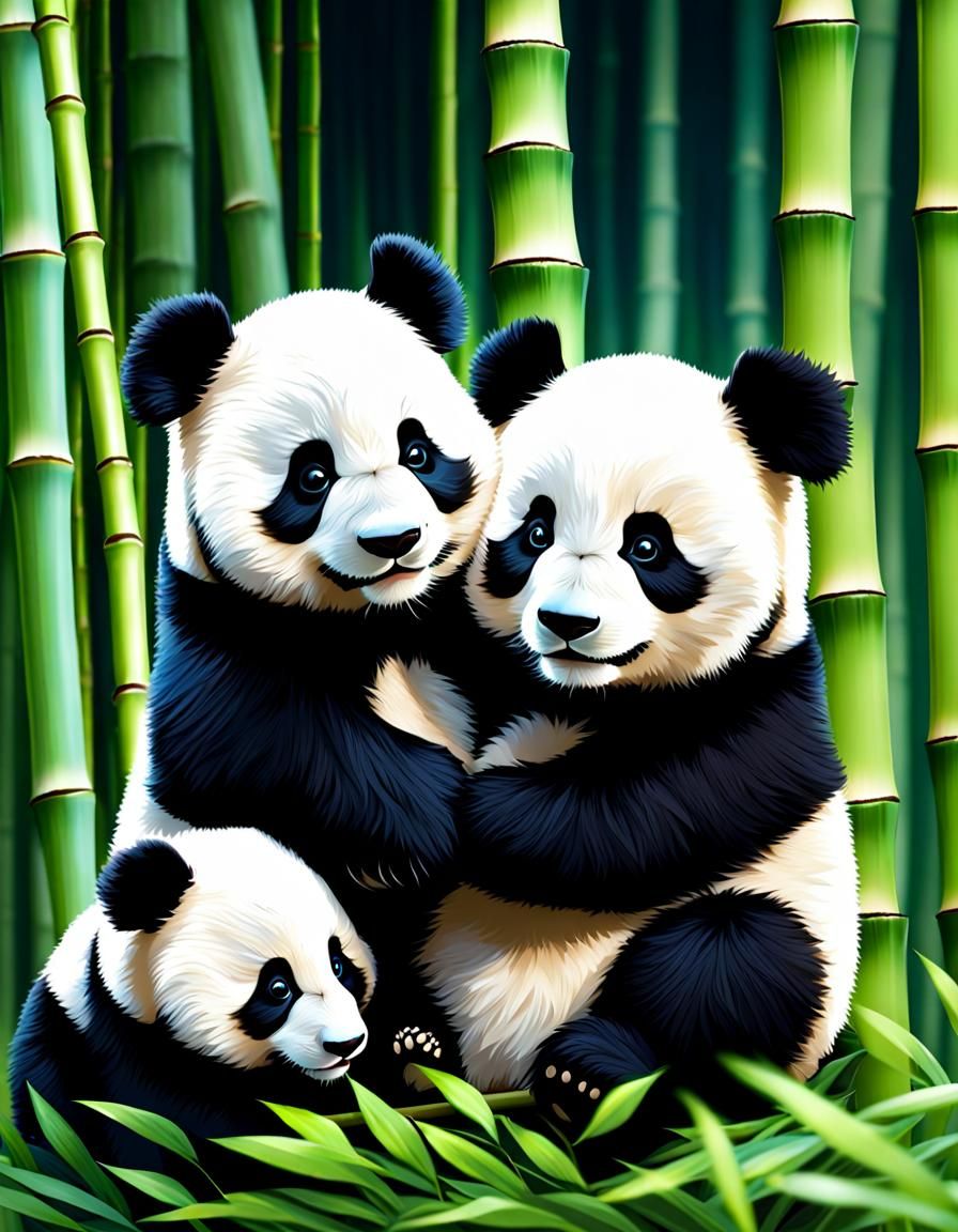 Panda Family