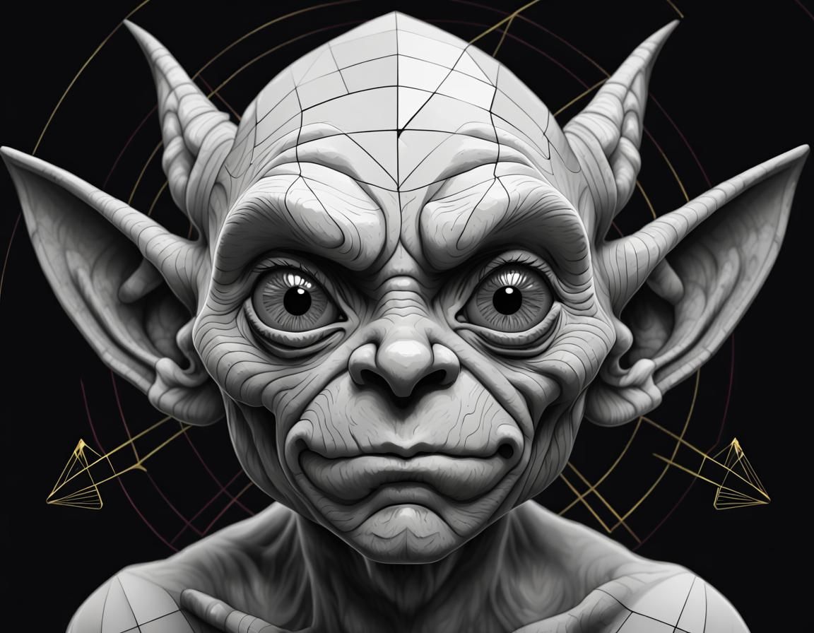 Goblin Sprite Sheet in Pop Art Style