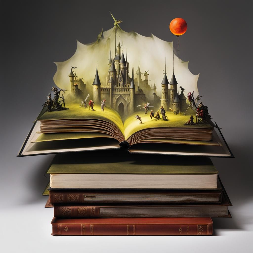 Dark Fantasy Popup Book