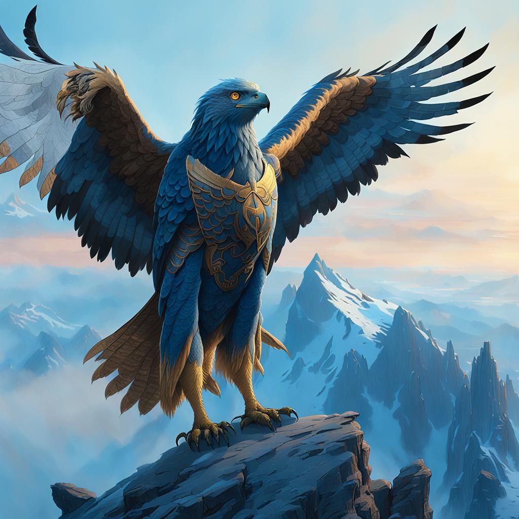 Heroic Hawk Shape Shifter on Misty Peak