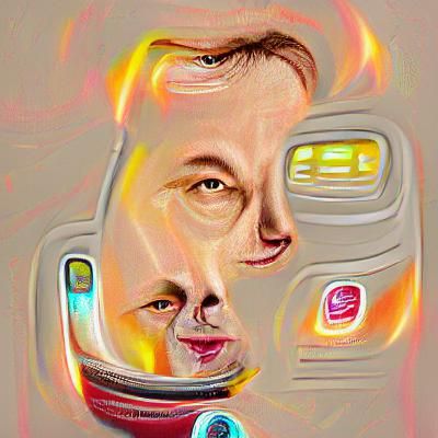Realistic Portrait of Elon Musk