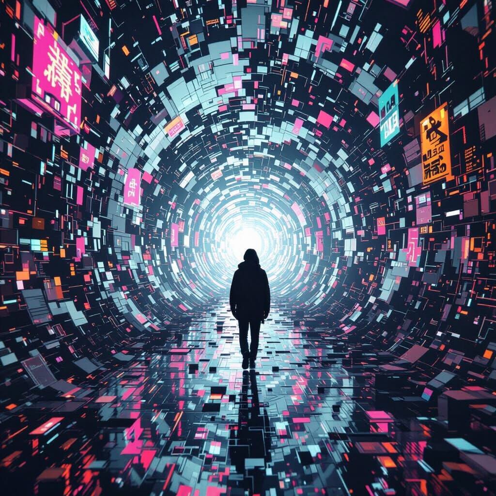 Emotional Autistic Burnout Visualized with Abstract Patterns