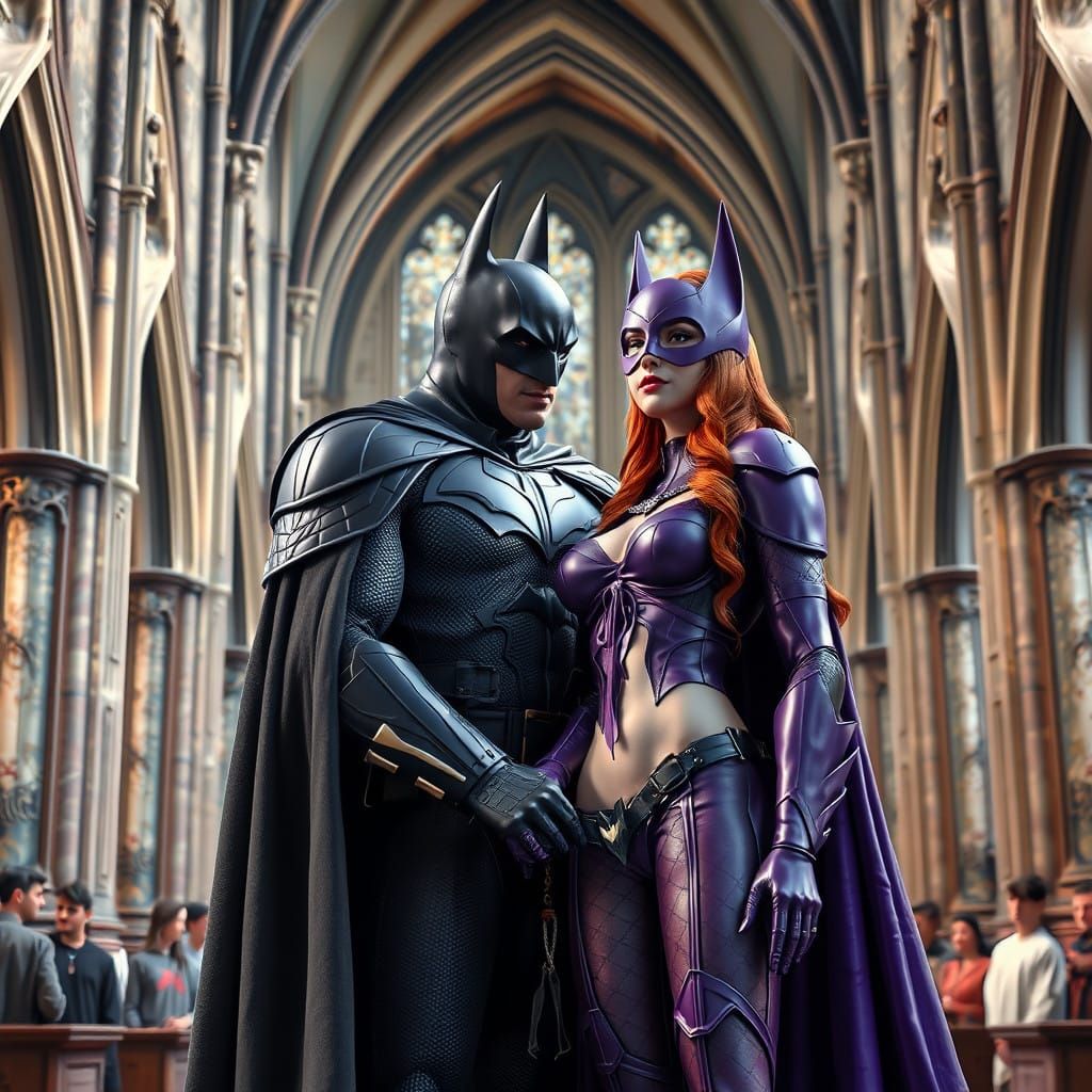 Lord Bat, the Medieval Knight of Gothos is distracted by Bat...