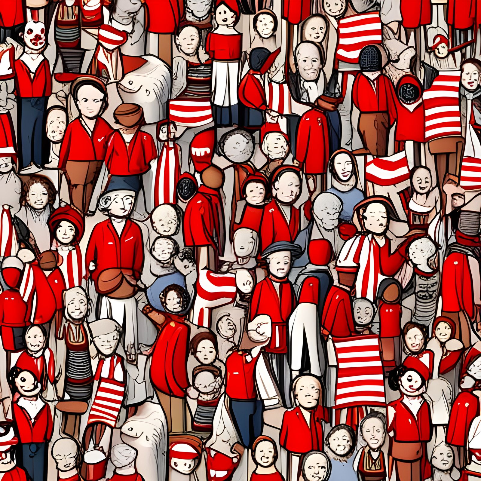 Classic Where's Waldo Puzzle Page