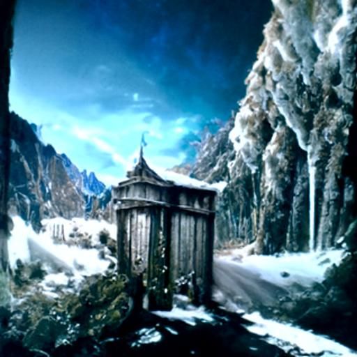Epic Narnia Landscape Digital Matte Painting