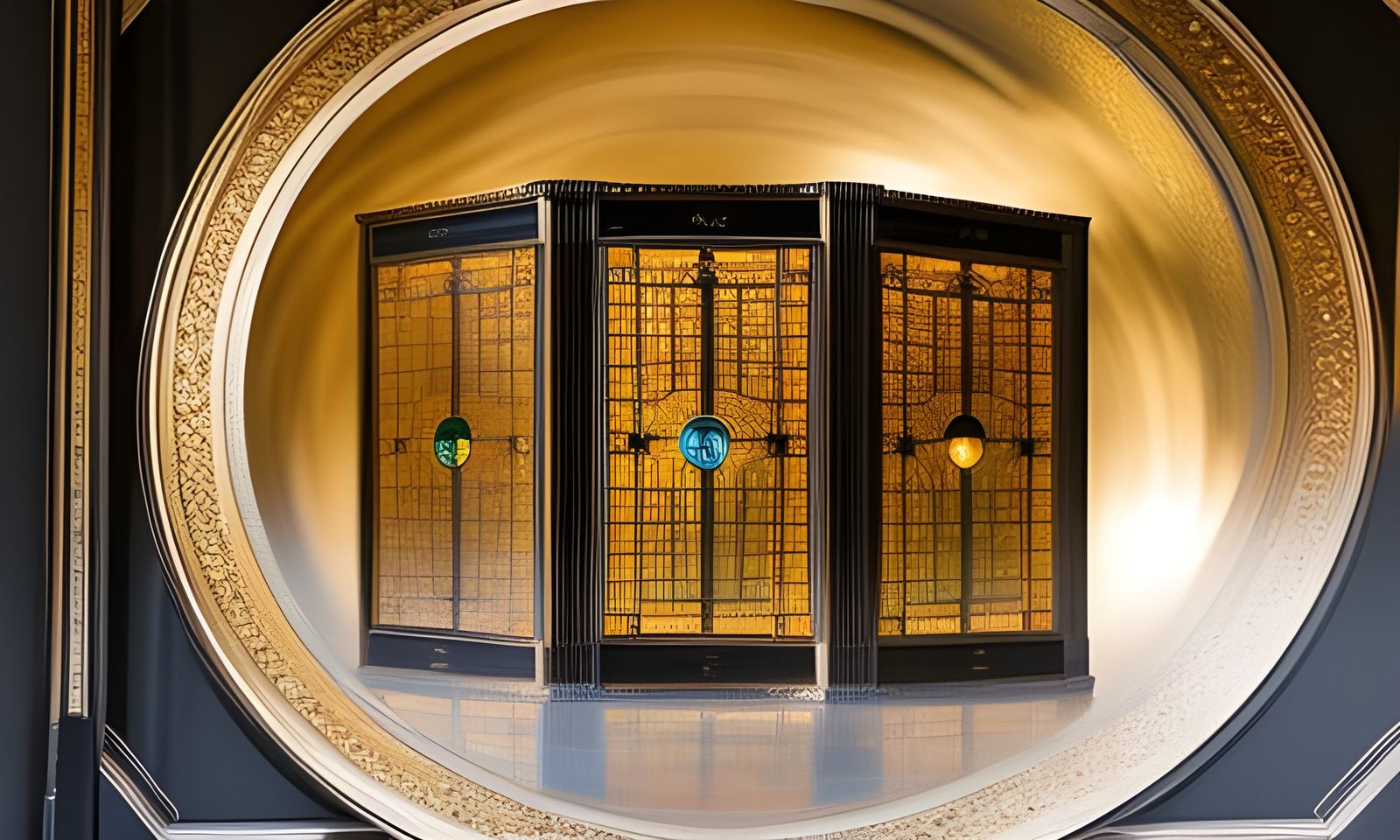 Magnificent Clockwork House in Detailed Digital Painting