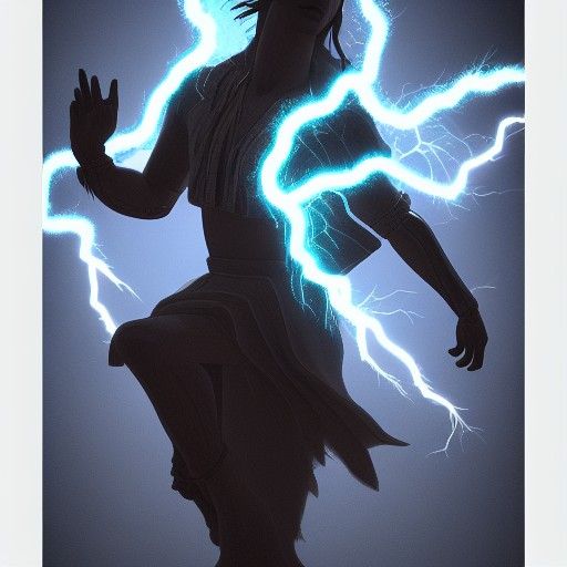Hyperdetailed 2D Party Lord Dances in Dramatic Lighting